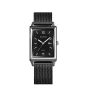 DIJANES Мъжки луксозен ултра тънък кварцов часовник, неръждаема стомана, снимка 1 - Мъжки - 45963521
