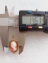 Златен авторски медальон камея,злато 375, снимка 8