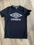 Оригинална черна тениска Umbro ! S, снимка 2