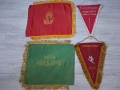 Старо соц. знаме,флагче, снимка 1