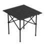 Сгъваема къмпинг маса 55x50 см – алуминиева, компактна и лека за пикник, риболов и къмпинг, снимка 5