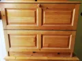 Комплект ракла шкаф с 5 чекмеджета и нощни шкафчета, снимка 1