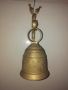 Стара камбана, звънец, бронзова ръчна отливка. Масивна с размери: 21х13см. с ухото, снимка 3