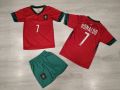Детски екип Роналдо Португалия Ново 2024г Мъжка тениска от М до Хл, снимка 4