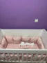 Продавам Бебешко Легло с Колела и Матрак 60X120СМ, снимка 3