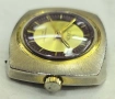 Vintage ORION Swiss Mechanical Watch - 1970s Gold Tone Cushion Case 11665, снимка 4