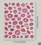 3D Уста устни целувка целувки kiss самозалепващи лепенки ваденки слайдер за нокти маникюр декорация, снимка 5