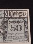 Банкнота НОТГЕЛД 50 хелер 1920г. Австрия перфектно състояние за КОЛЕКЦИОНЕРИ 44987, снимка 2