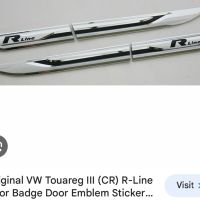 Емблеми  VW touareg r line, снимка 1 - Аксесоари и консумативи - 45464369