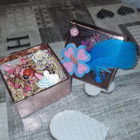 Кутии за подаръчета,момче момиче,близначета, снимка 1 - Декорация за дома - 45025063