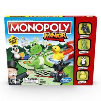 Настолна игра Hasbro Monopoly Junior A6984. На немски език, снимка 2 - Настолни игри - 45581799