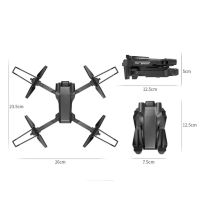 Сгъваем Дрон ZFR F195 4K HD двойна камера Дистанционно и Смарт телефон, снимка 3 - Влакчета, самолети, хеликоптери - 45711094