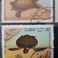 1983 г. Костенурки. Куба, снимка 4 - Филателия - 45430999