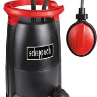 Потопяема помпа Scheppach SKP7500 750W Помпа за мръсна и чиста вода дренаж напояване, снимка 4 - Водни помпи - 45076007