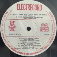 ТАНГО: Famous Romanian Tangos - Electrecord - 0779, снимка 3 - Грамофонни плочи - 45595873