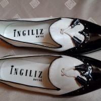 Дамски кожени обувки Ingiliz Royal, снимка 1 - Дамски елегантни обувки - 45095088