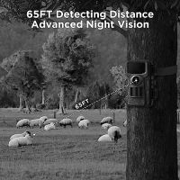Нова Trail Камера за Наблюдение 36MP 2K 30fps Широкоъгълна Нощно Виждане, снимка 4 - Друга електроника - 45369067