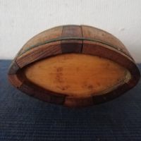 БЪКЛИЦИ И ,,ПАВУР" стари дървени ръчна изработка., снимка 8 - Антикварни и старинни предмети - 35471701