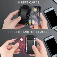 Картодържач карт холдър Card Holder Метално портмоне Ridge Wallet, снимка 4 - Портфейли, портмонета - 45226370