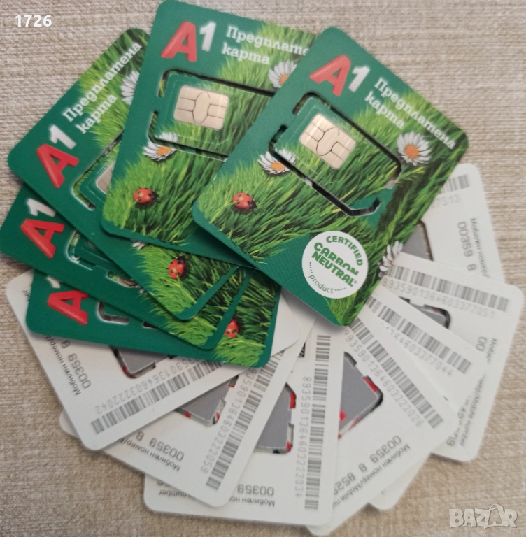 Сим карти за верификация, снимка 1