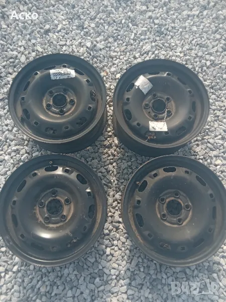 5x100..14цола 6j ET43 VOLKSWAGEN 4бр , снимка 1