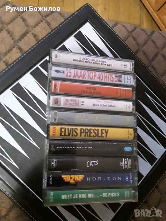  10 много запазени оригинални касети с разнообразна музика, снимка 1