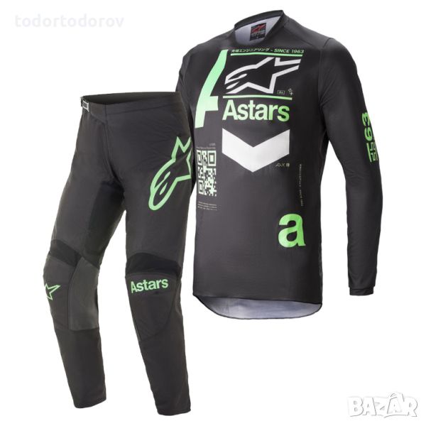 ПРОМОЦИЯ Мотокрос екип мотор ALPINESTARS FLUID размер M-30 NEW, снимка 1