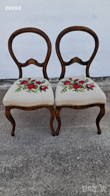 Ретро столове 2бр.№066, снимка 1