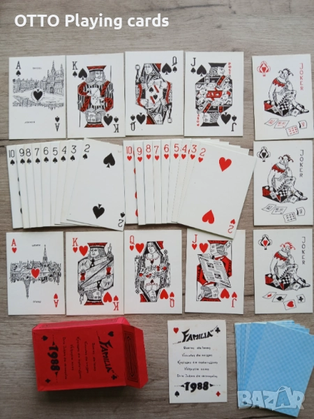 Стари карти за игра, снимка 1