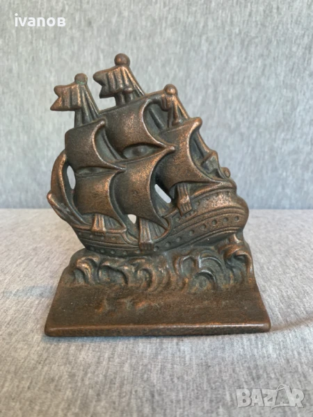 метална фигура кораб , снимка 1