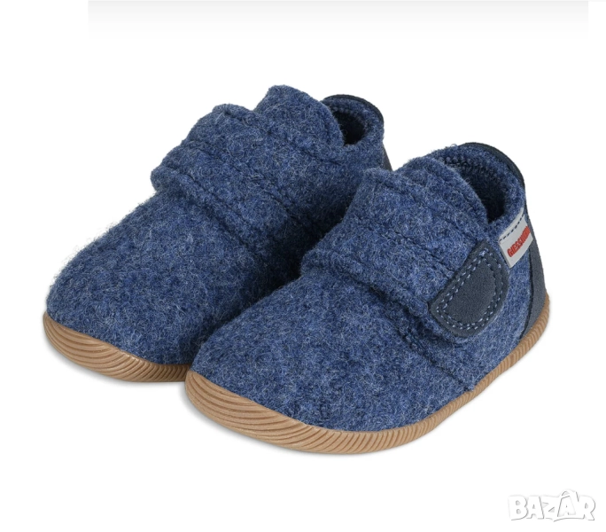 Детски пантофи Giesswein Oberstaufen №19 100% вълна, снимка 1