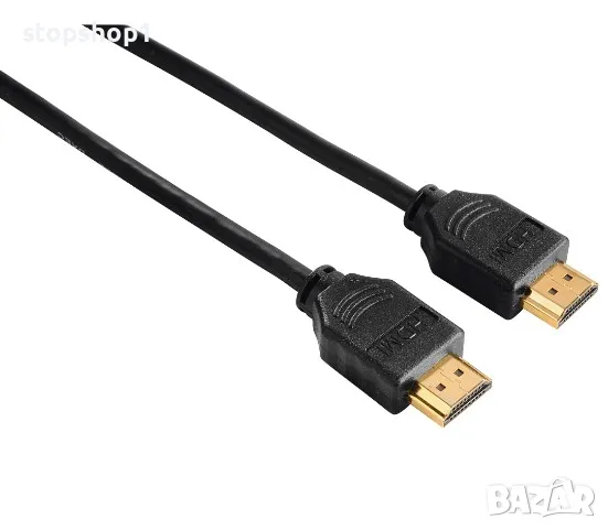 Hama High-Speed HDMI™ Cable, Plug - Plug, Ethernet, 125см, снимка 1