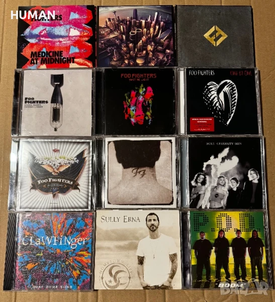 Foo Fighters - Hole - Sully Erna - Clawfinger - P.O.D., снимка 1