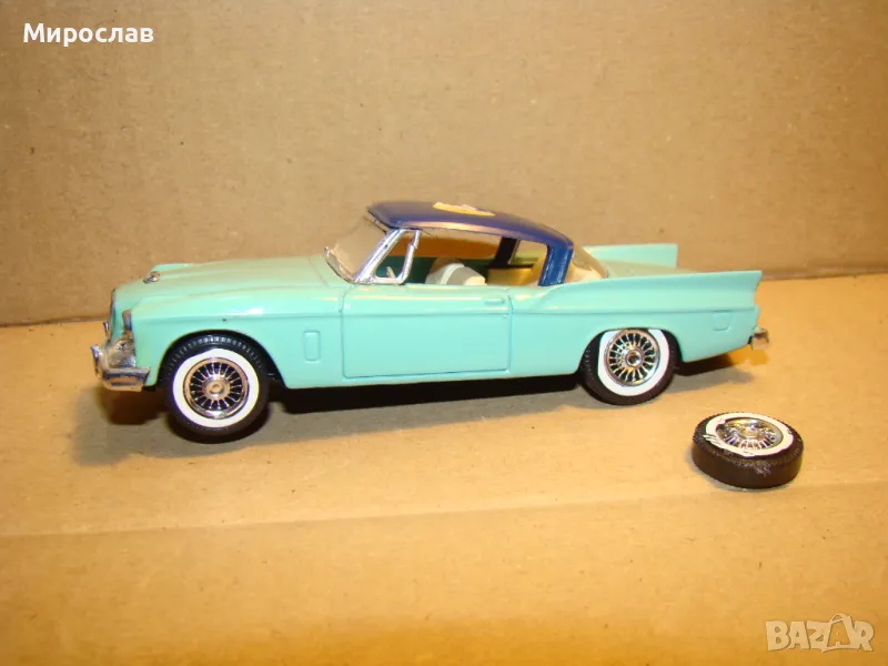 1:43 SOLIDO STUDEBAKER КОЛИЧКА ИГРАЧКА МОДЕЛ, снимка 1