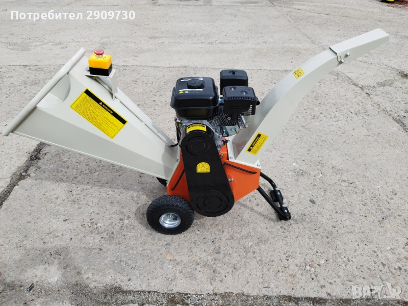 Дробилка за клони бензинова до 8см. под наем, снимка 1