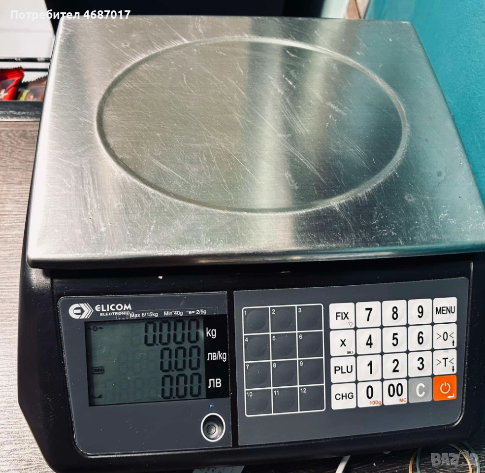 Електронна везна Еликом S300, снимка 1