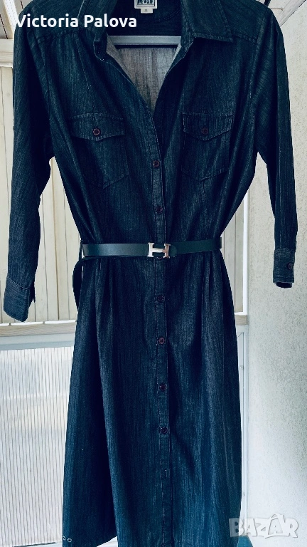 Дънкова рокля-риза CONVERSE ONE STAR оригинал, снимка 1