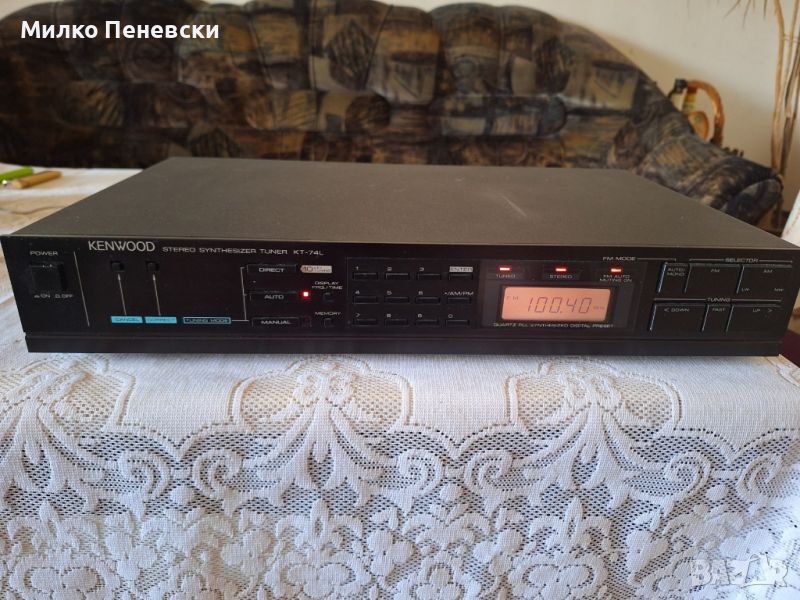 KENWOOD KT- 74 L STEREO TUNER , снимка 1