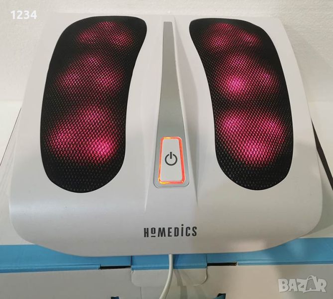 HoMedics масажор Shiatsu масаж на краката с функция затопляне FM-TS9, снимка 1