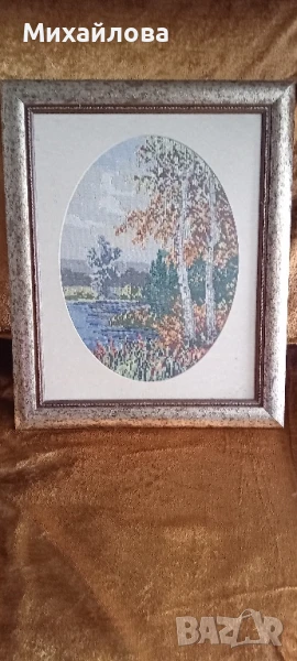 Гоблен "Есен стара" от сезоните на Вилер, снимка 1