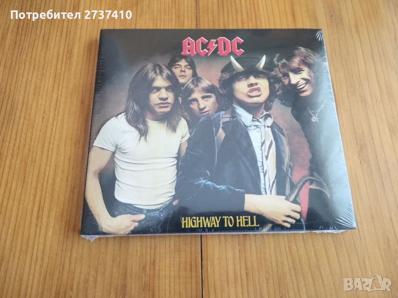 AC/DC - HIGHWAY TO HELL 16лв оригинален диск, снимка 1