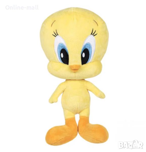 Плюшена играчка Туити Tweety, Looney Tunes, 30 см, снимка 1