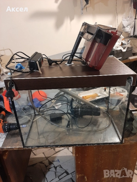 Аквариум 45л. с аксесоари., снимка 1