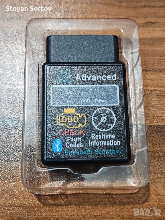 OBD II HH, ELM227 — устройство за диагностика на кола, снимка 1