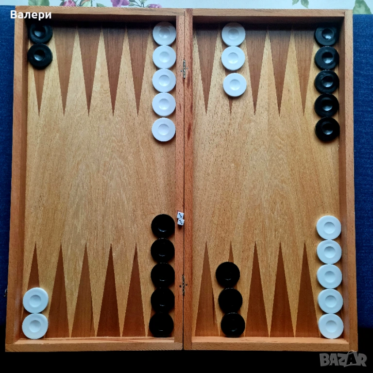 Класическа Дървена BG Табла, снимка 1