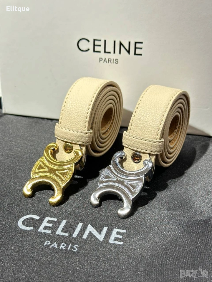 колани от естествена кожа в кутия celine , снимка 1