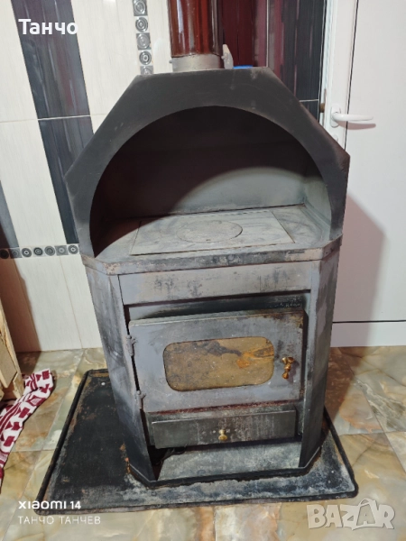 Голяма камина на дърва с водна риза Прити + опция подарък водна помпа!, снимка 1