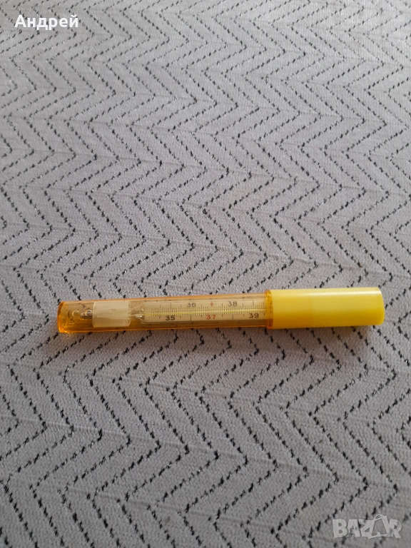 Стар телесен термометър #18, снимка 1