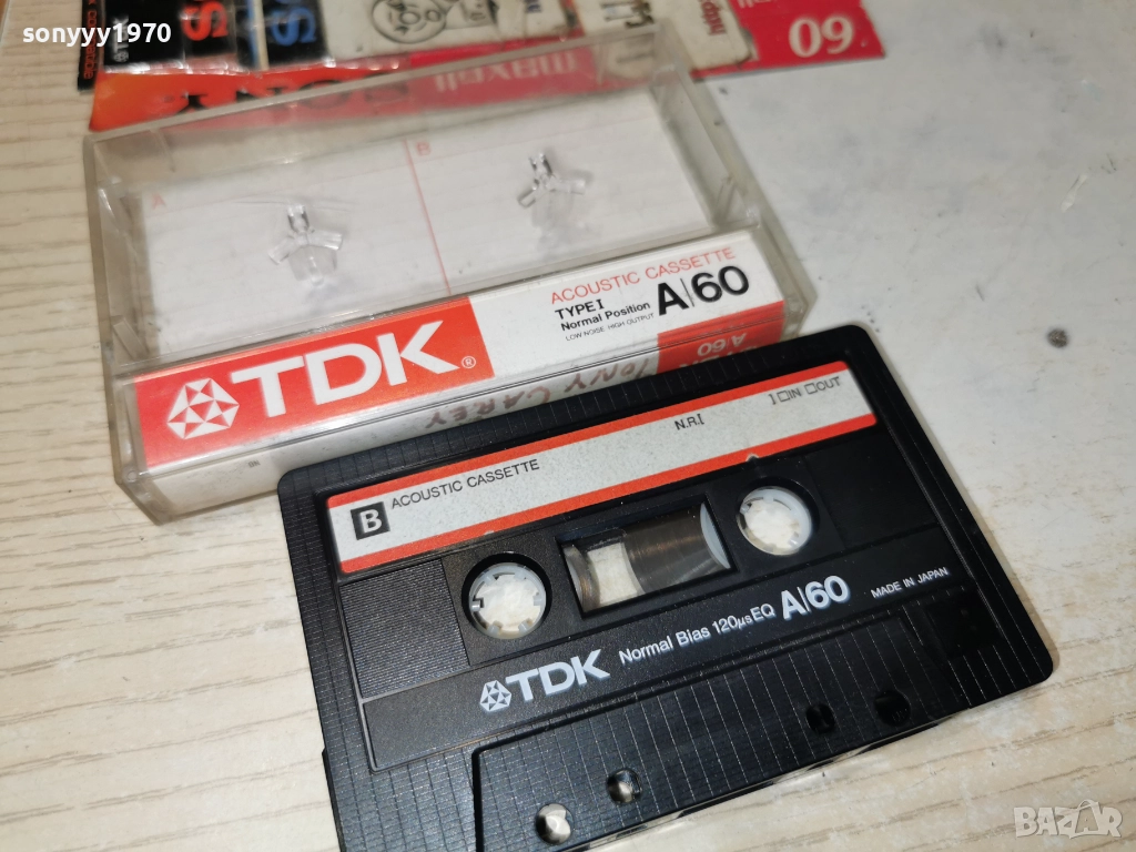 TONY CAREY-TDK TAPE 0201261942, снимка 1