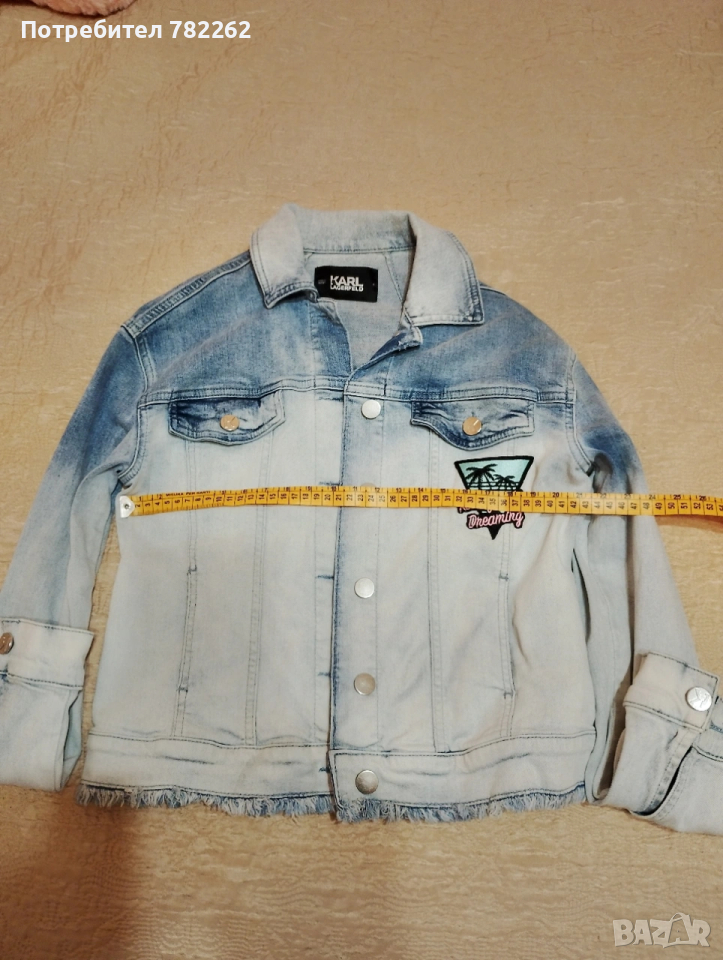 Дънково яке Karl Lagerfeld, снимка 1